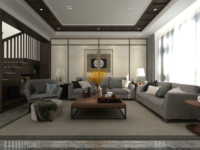 貴陽(yáng)日式別墅設(shè)計(jì)案例賞析 禪意與現(xiàn)代的完美交融